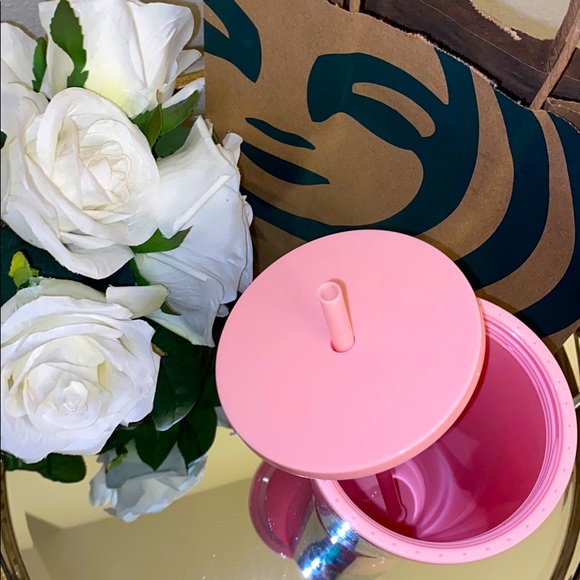 Starbucks Pink/Green/Red Glitter Swirl Tumbler ❤️ - Picture 5 of 6